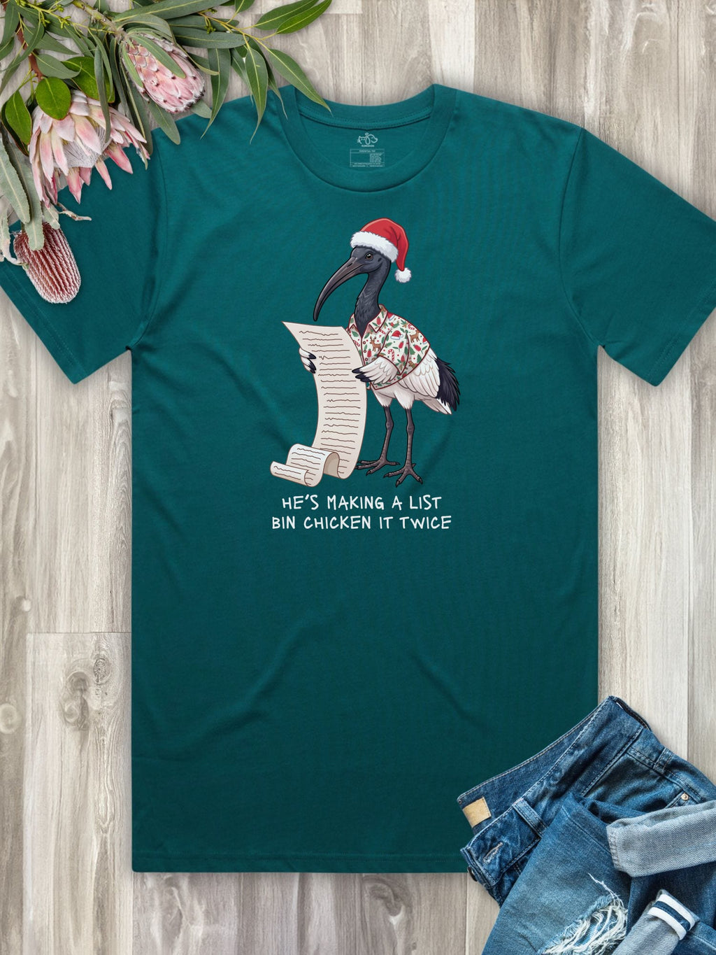 Bin Chicken It Twice Essential Unisex Tee