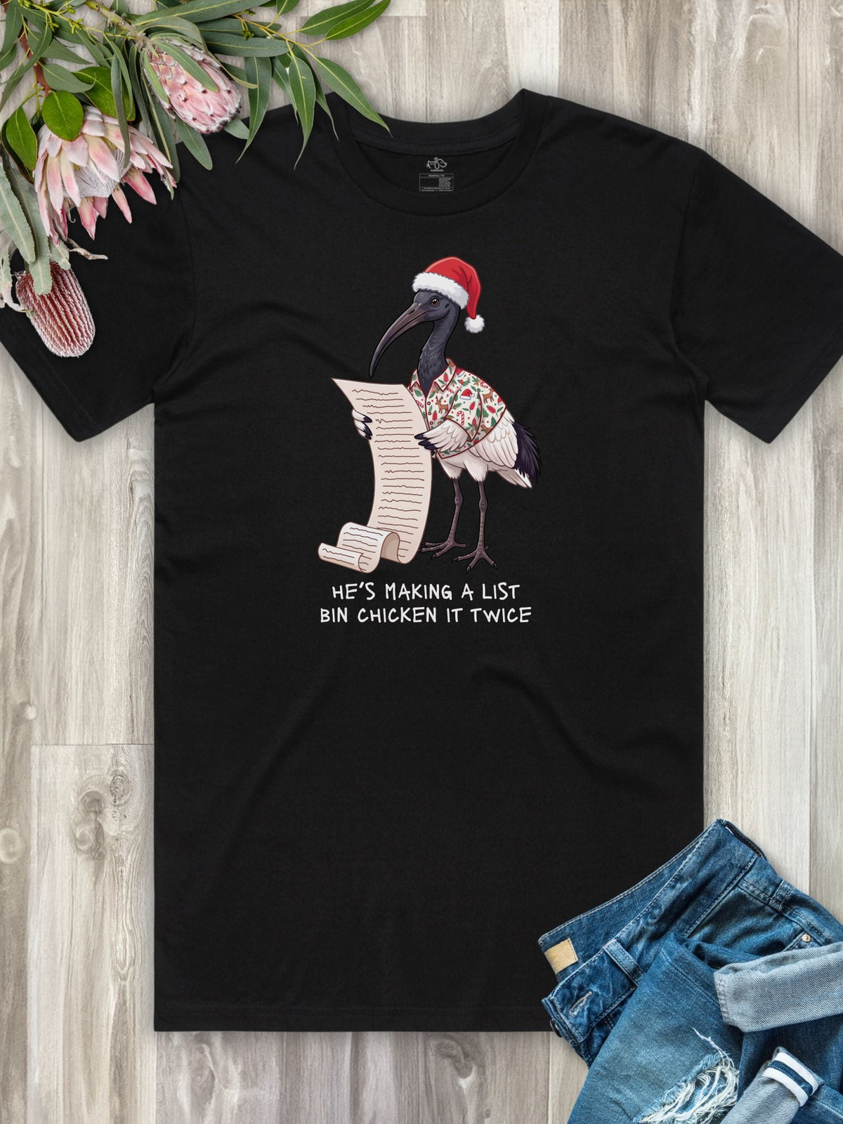 Bin Chicken It Twice Essential Unisex Tee