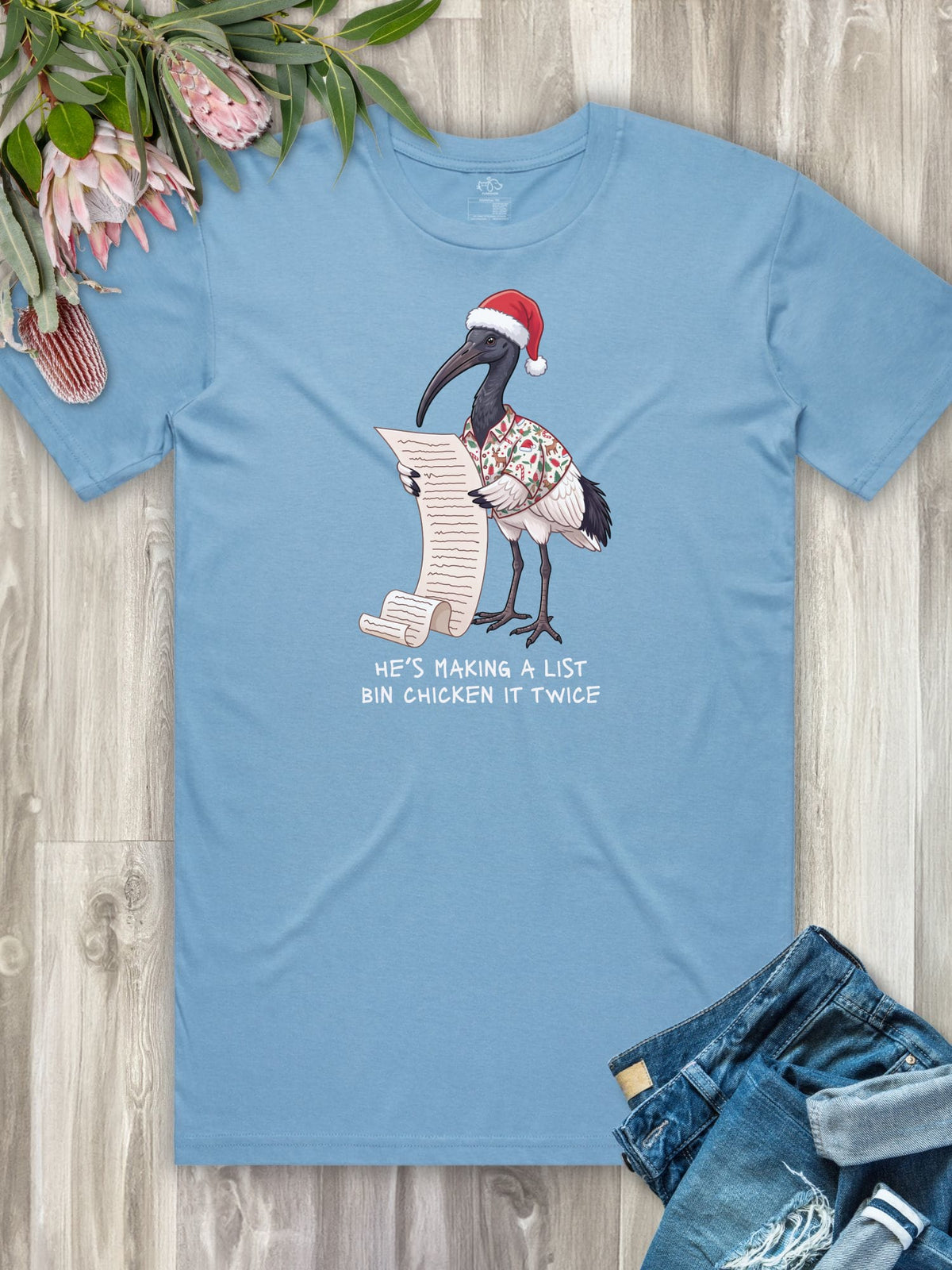 Bin Chicken It Twice Essential Unisex Tee