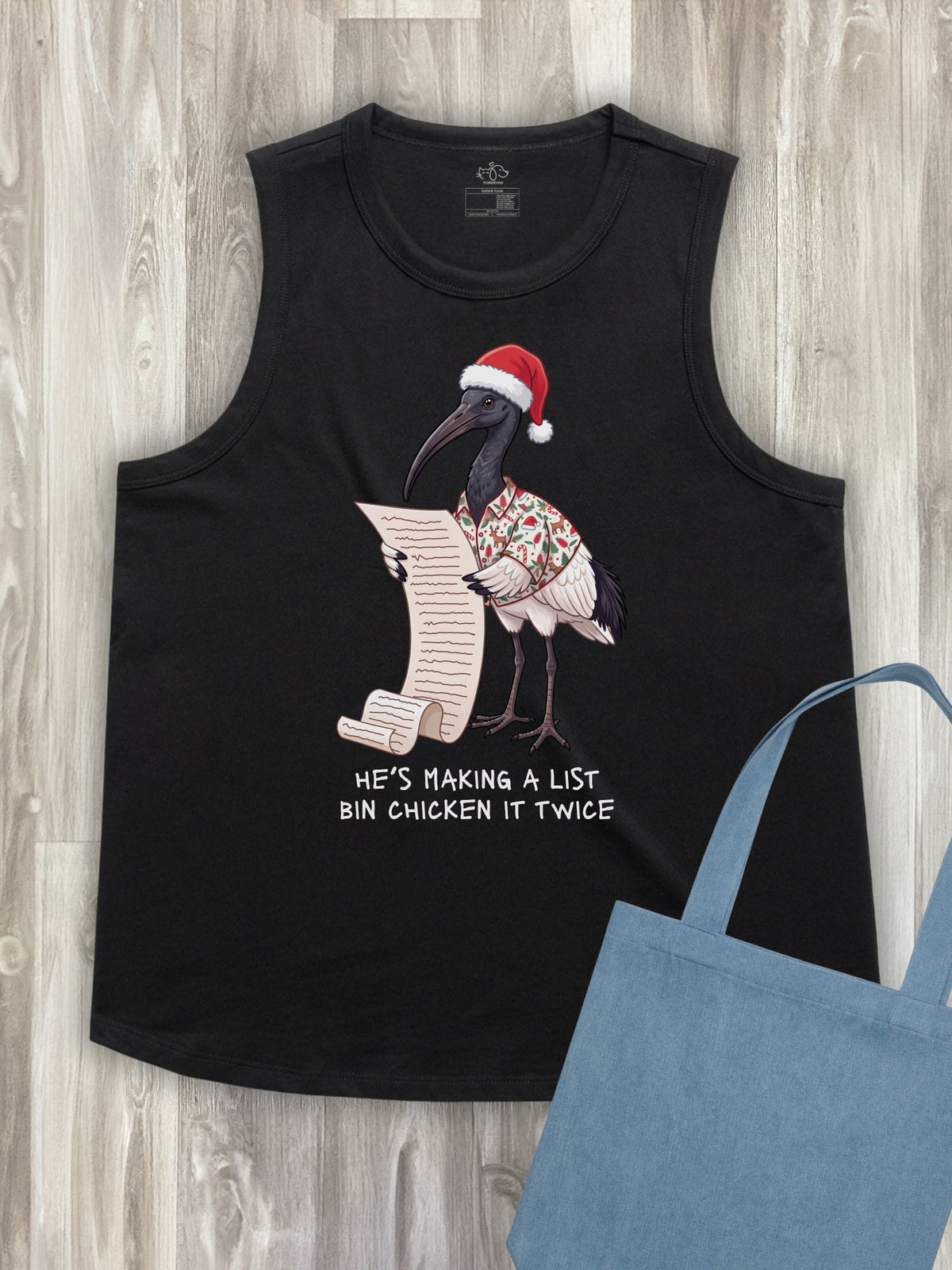 Bin Chicken It Twice Ember Women's Tank