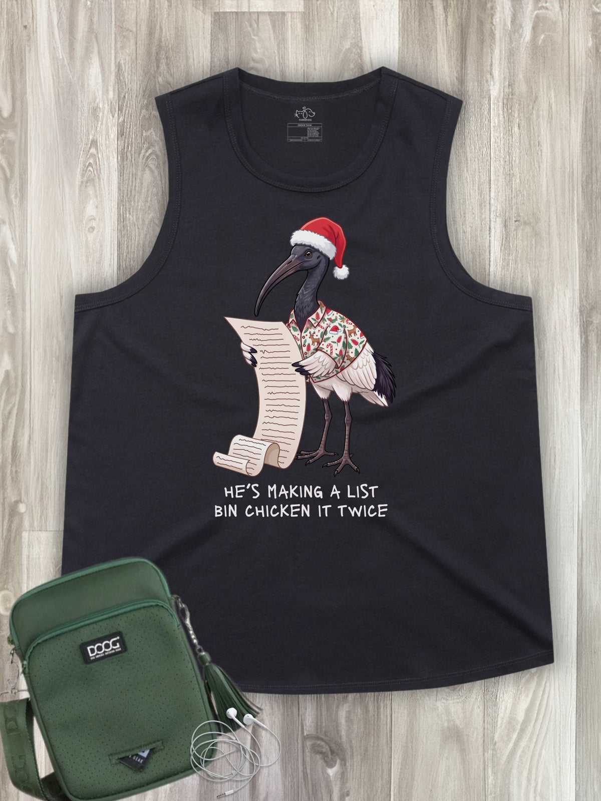 Bin Chicken It Twice Ember Women's Tank