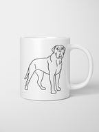 Bullmastiff Ceramic Mug