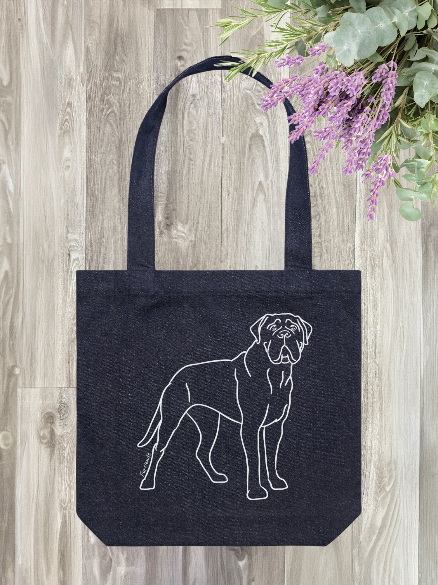 Bullmastiff Edith Tote