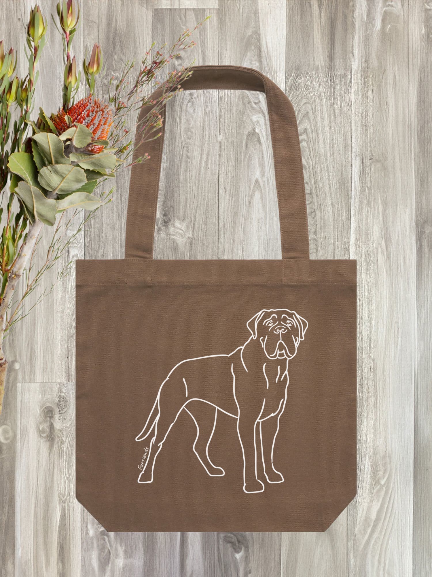 Bullmastiff Edith Tote