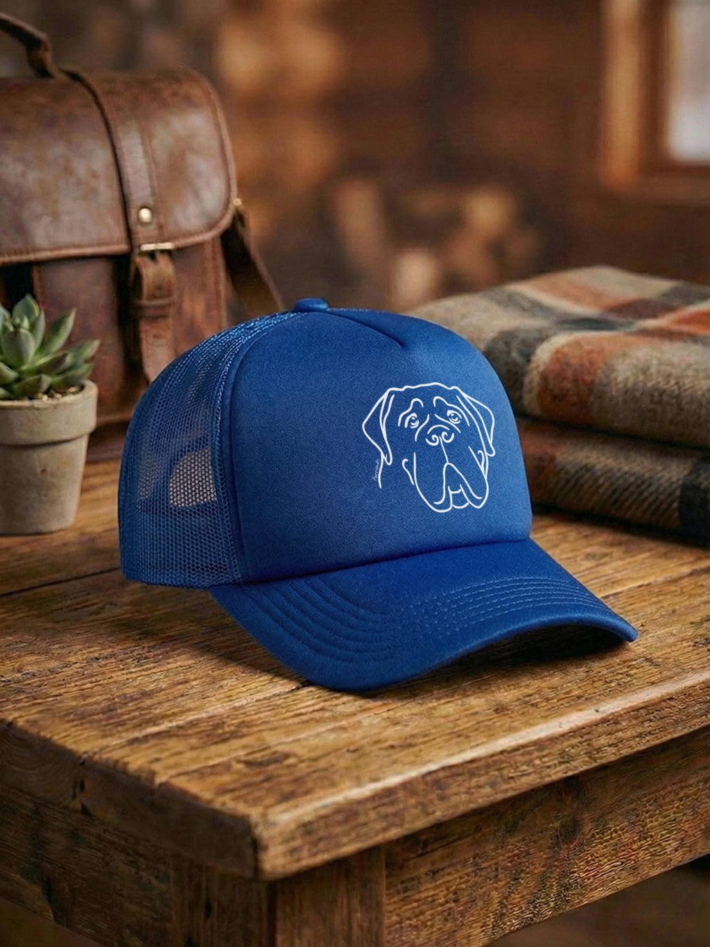Bullmastiff Foam Trucker Cap
