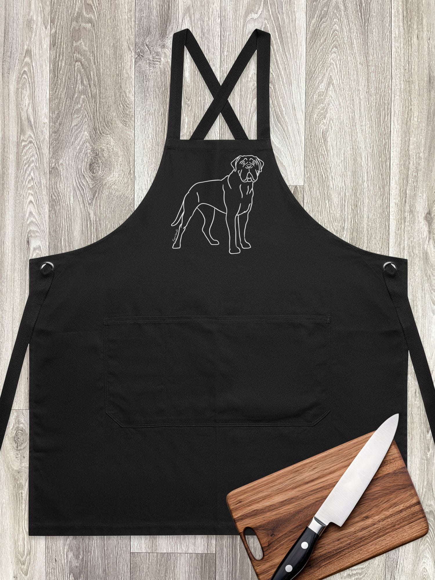 Bullmastiff Jarrah Crossback Apron