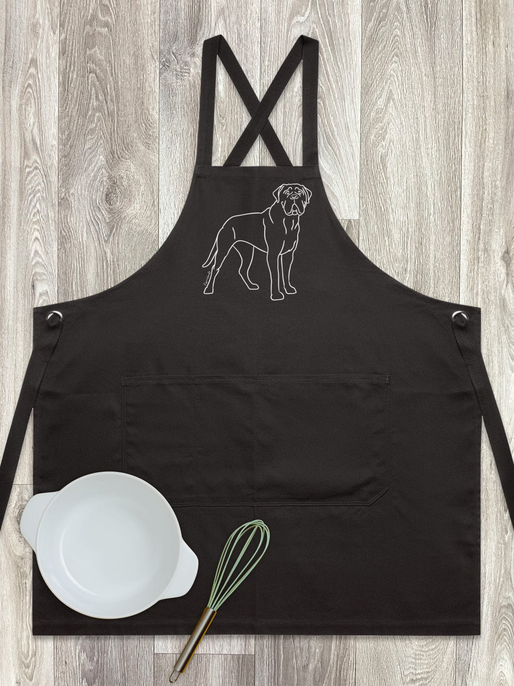 Bullmastiff Jarrah Crossback Apron