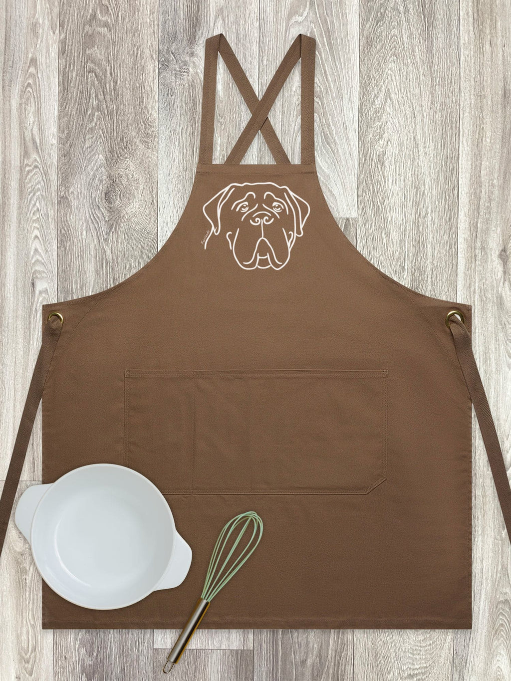 Bullmastiff Jarrah Crossback Apron
