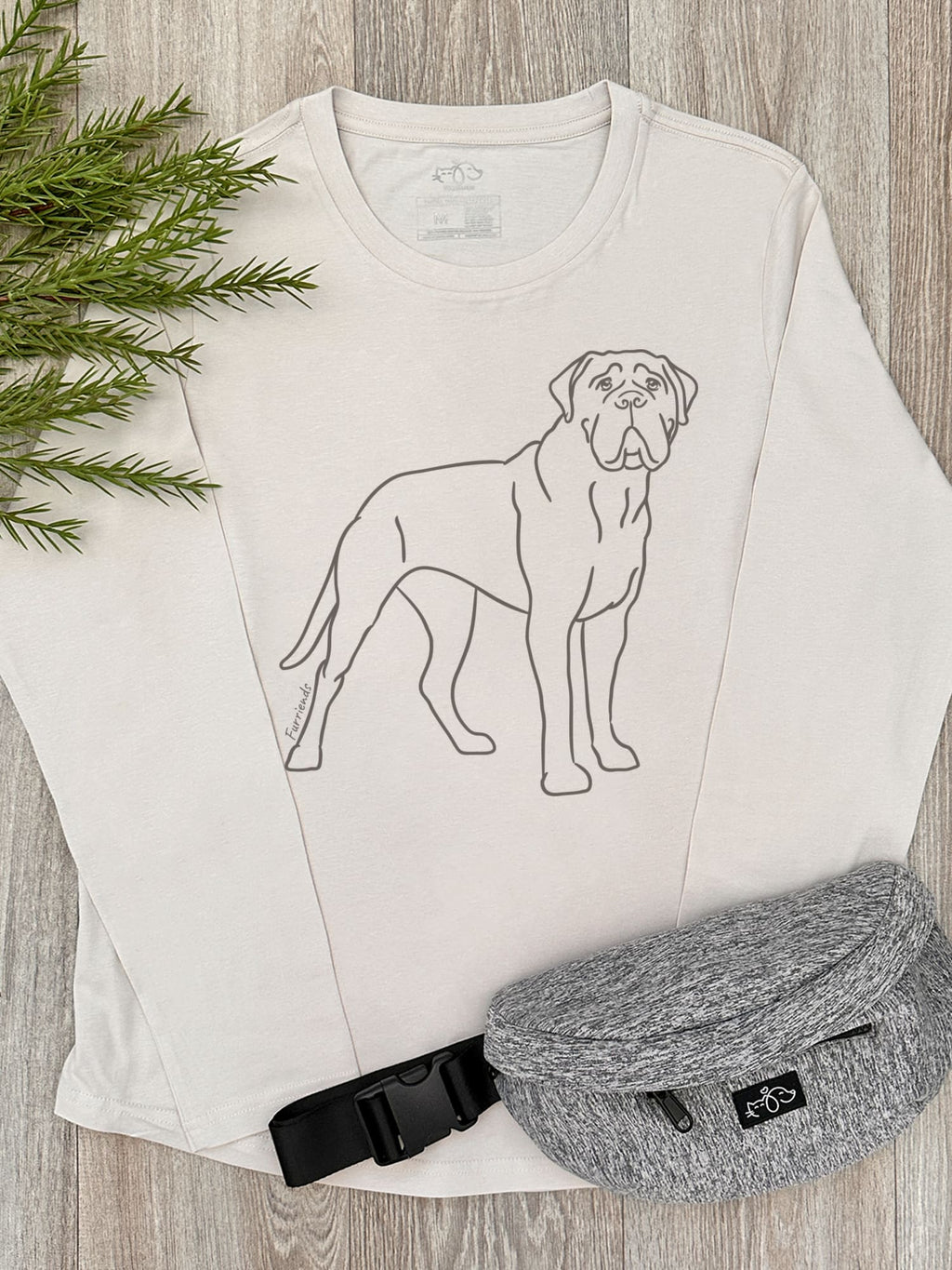 Bullmastiff Olivia Women's Long Sleeve T-Shirt
