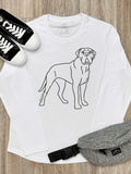 Bullmastiff Olivia Women's Long Sleeve T-Shirt