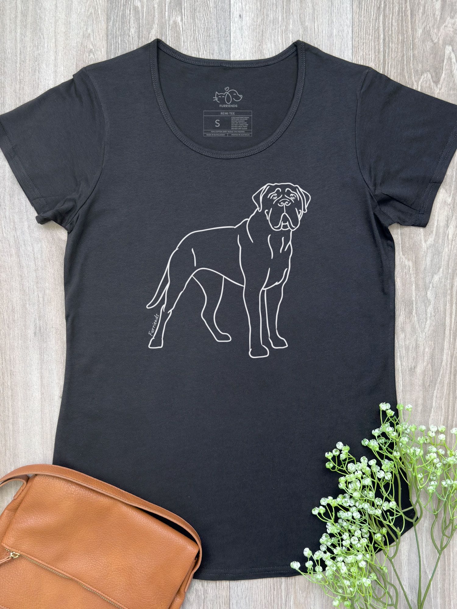 Bullmastiff Remi Women's Scoop Neck T-Shirt