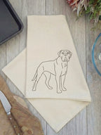 Bullmastiff Tea Towel