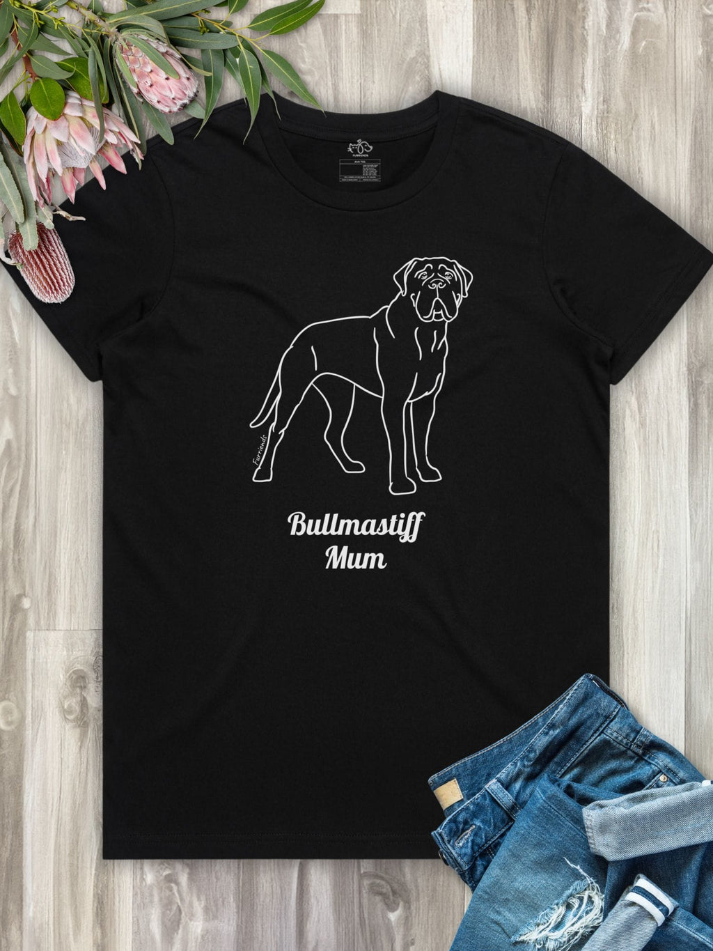 Bullmastiff Mum Regular Fit T-shirt