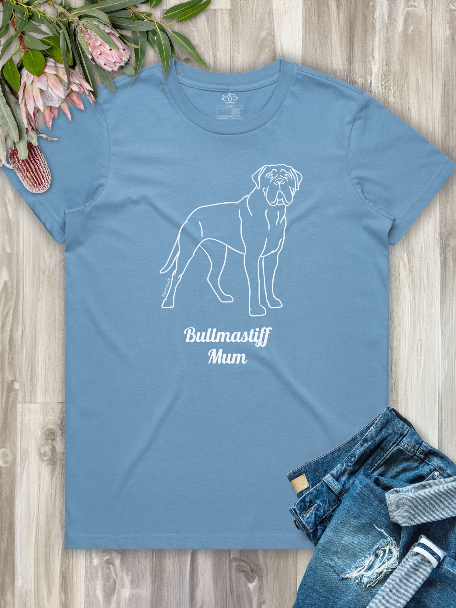 Bullmastiff Mum Regular Fit T-shirt