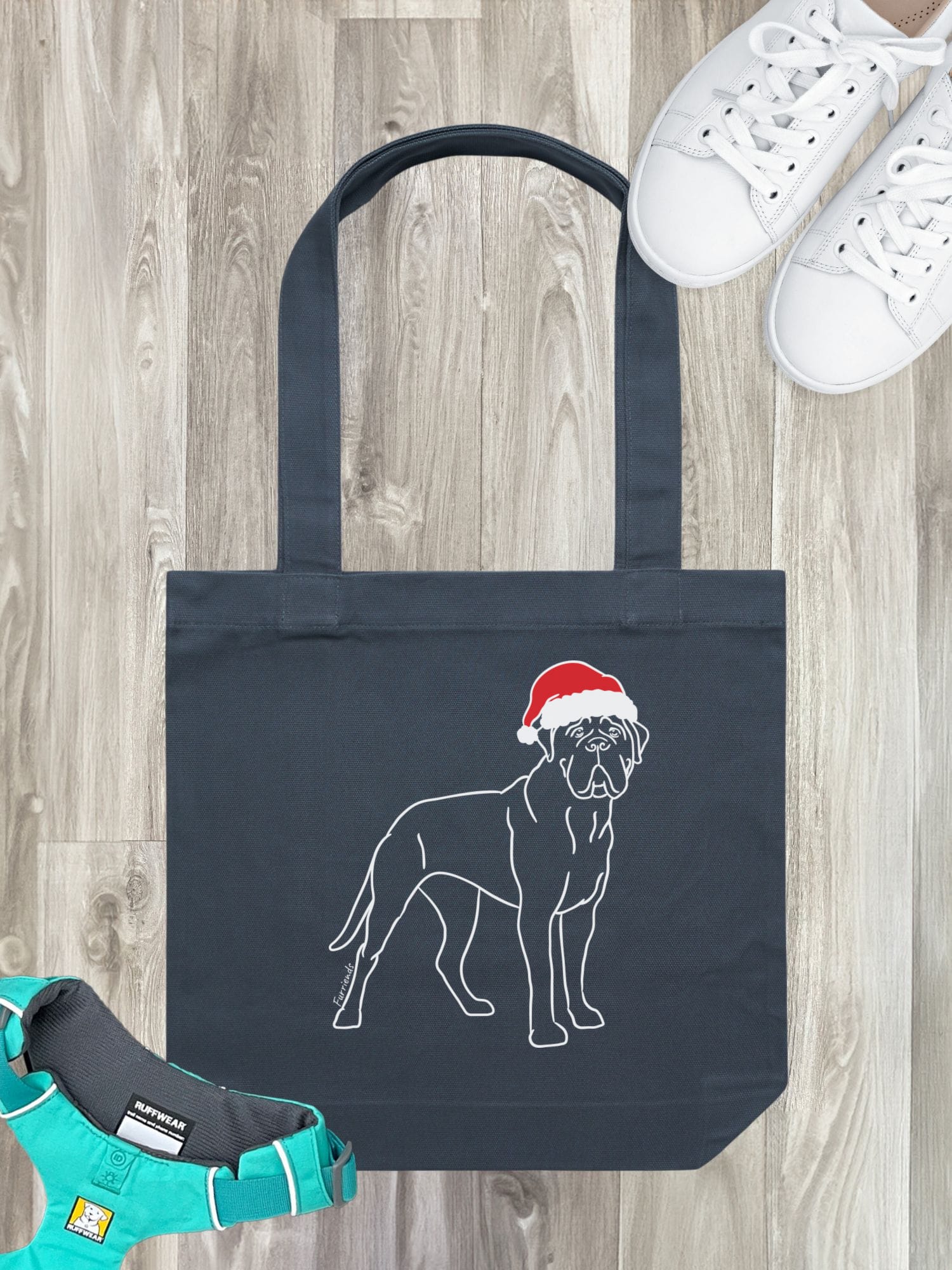 Bullmastiff Christmas Edition Edith Tote