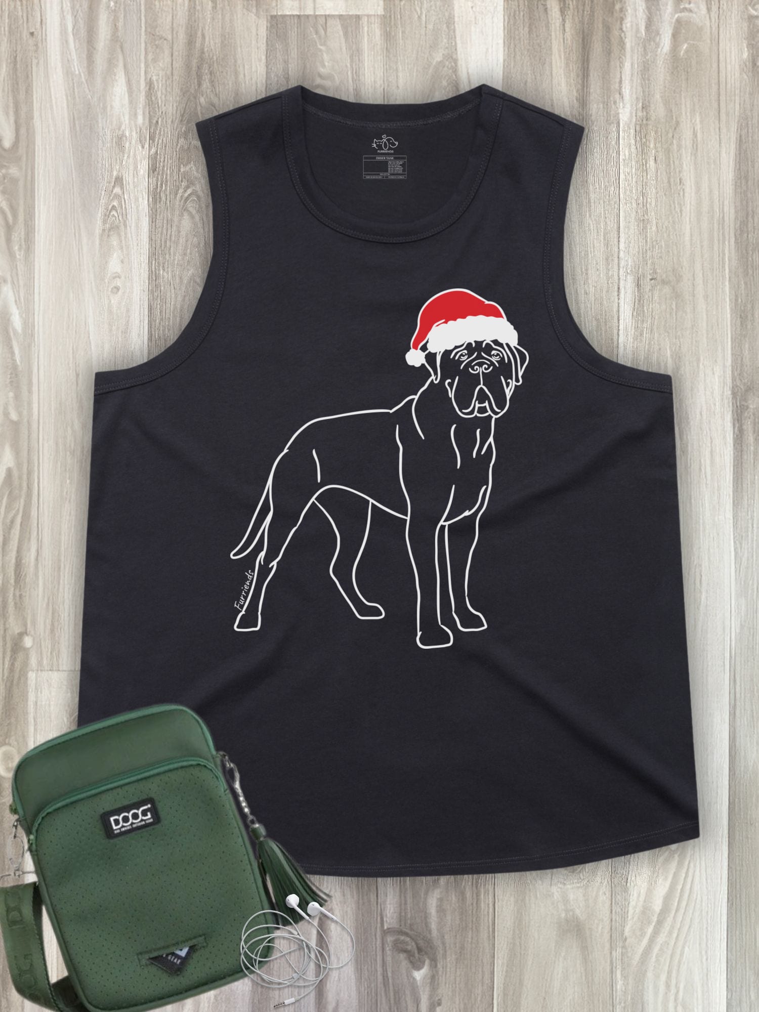 Bullmastiff Christmas Edition Ember Women's Tank