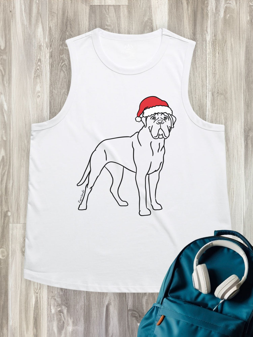 Bullmastiff Christmas Edition Ember Women's Tank