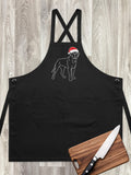 Bullmastiff Christmas Edition Jarrah Crossback Apron