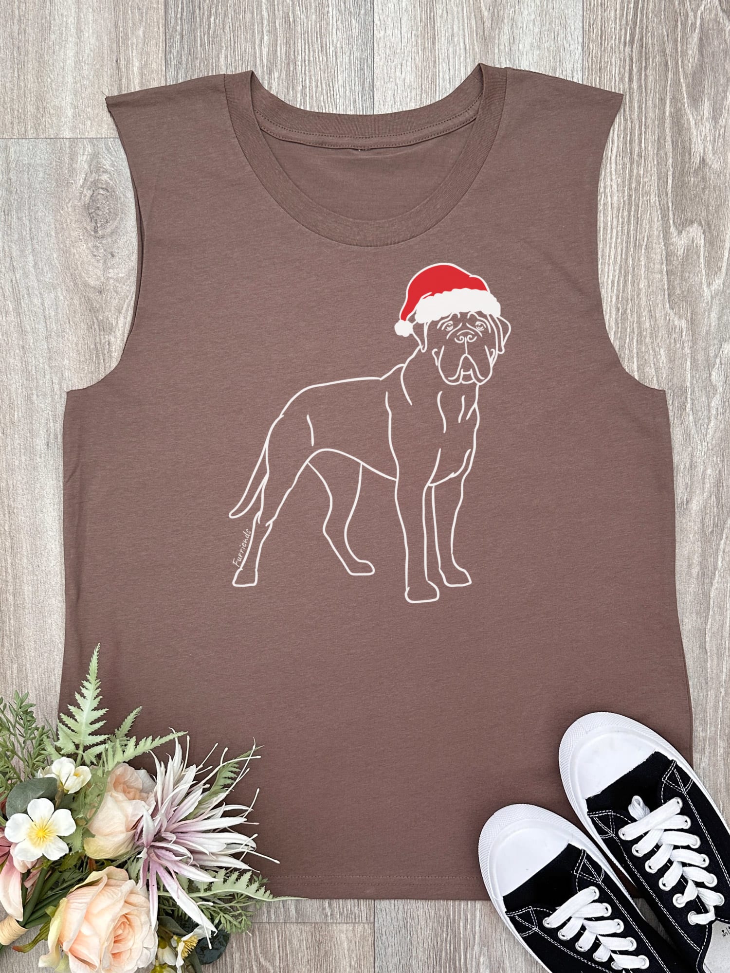 Bullmastiff Christmas Edition Marley Tank