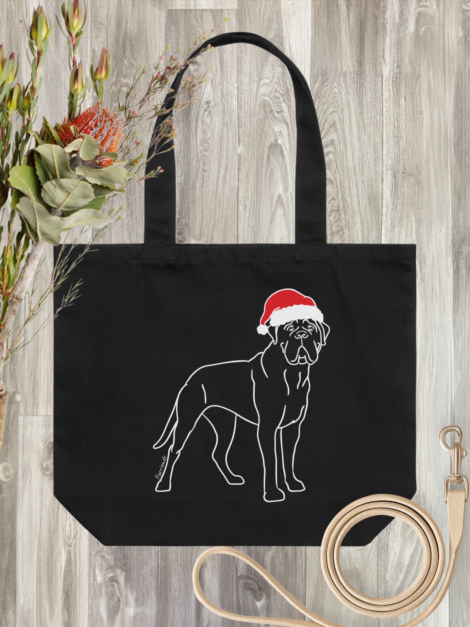 Bullmastiff Christmas Edition Stella Tote