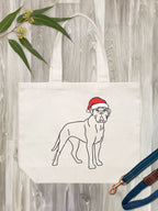 Bullmastiff Christmas Edition Stella Tote