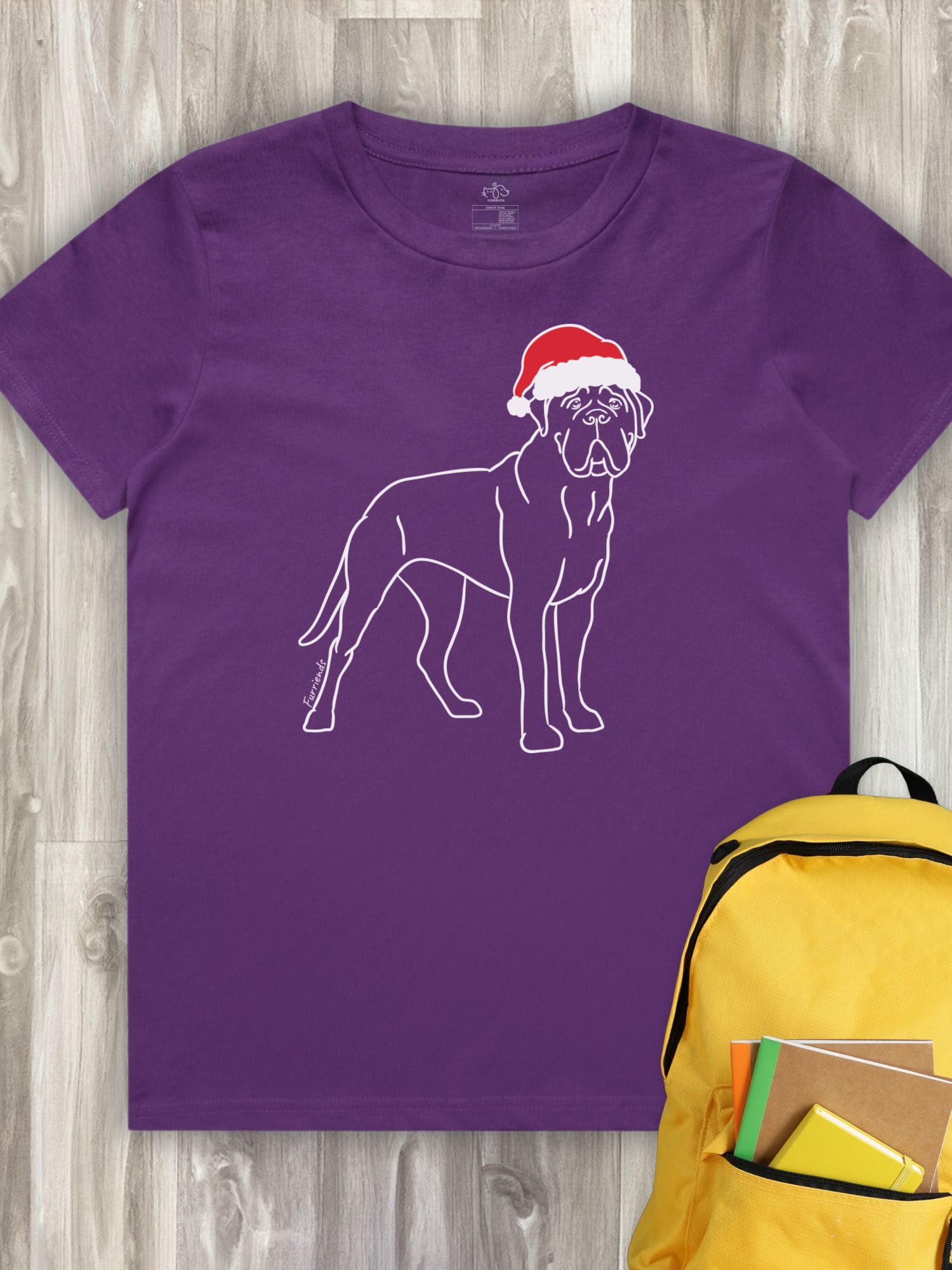 Bullmastiff Christmas Edition Youth Tee
