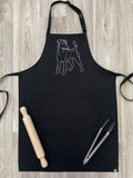 Fox Terrier Bib Apron