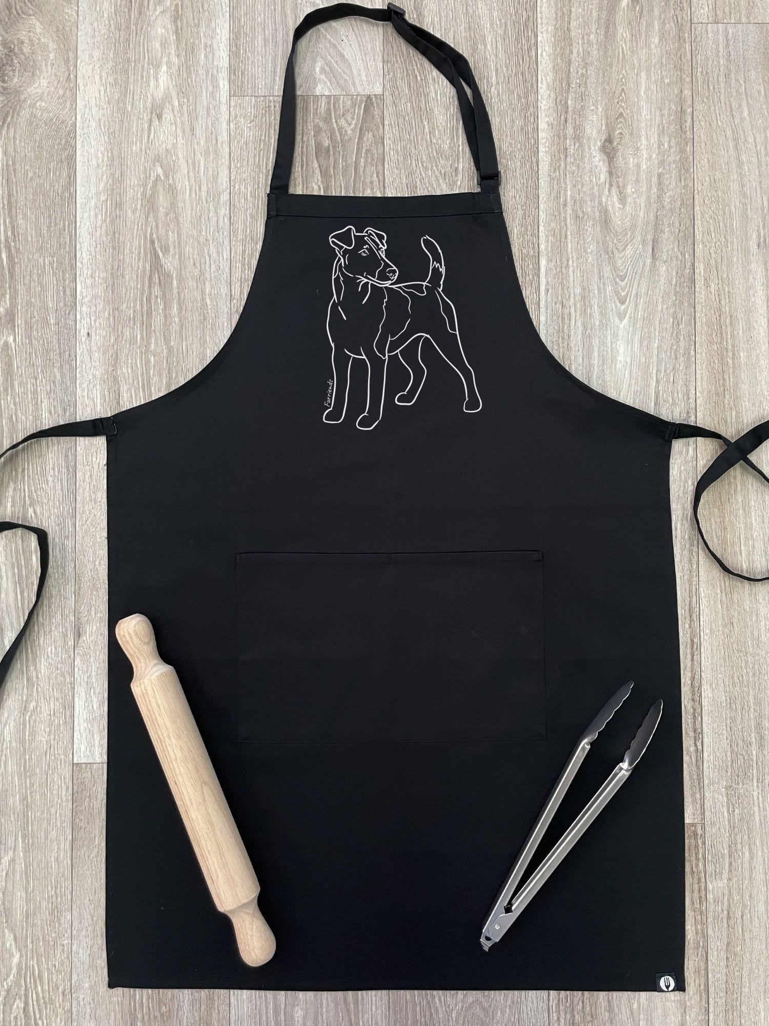 Fox Terrier Bib Apron