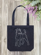Fox Terrier Edith Tote