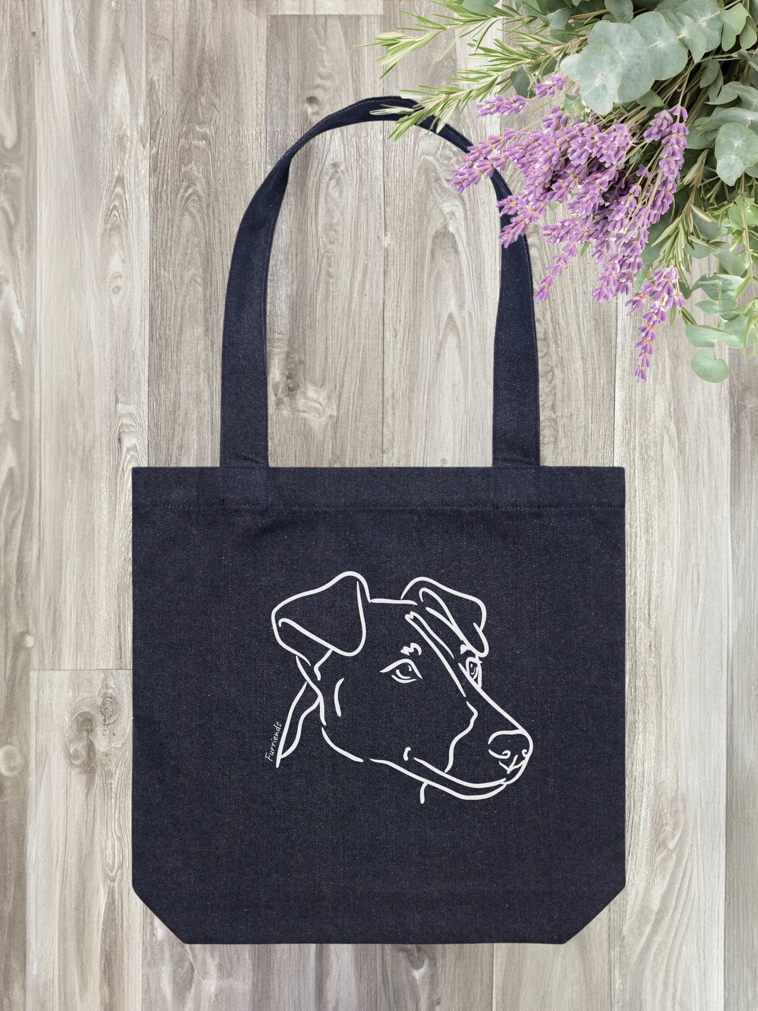 Fox Terrier Edith Tote
