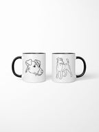 Fox Terrier Ceramic Mug