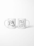 Fox Terrier Ceramic Mug