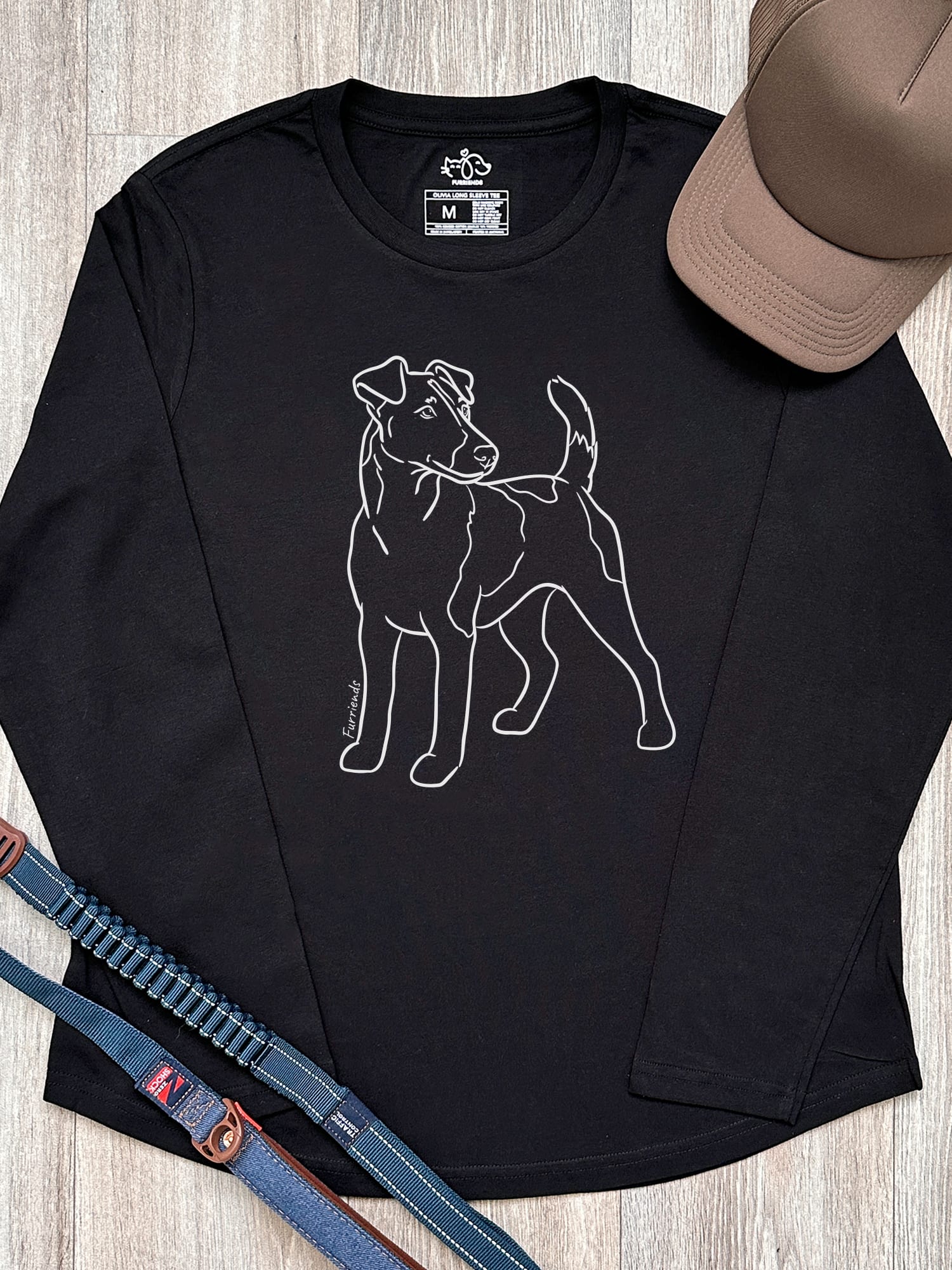 Fox Terrier Olivia Women's Long Sleeve T-Shirt - Fox Terrier
