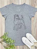 Fox Terrier Remi Women's Scoop Neck T-Shirt - Fox Terrier