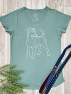 Fox Terrier Remi Women's Scoop Neck T-Shirt - Fox Terrier