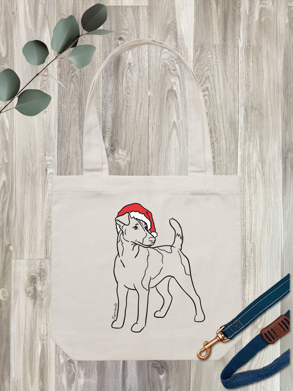 Fox Terrier Christmas Edition Edith Tote