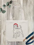 Fox Terrier Christmas Edition Edith Tote