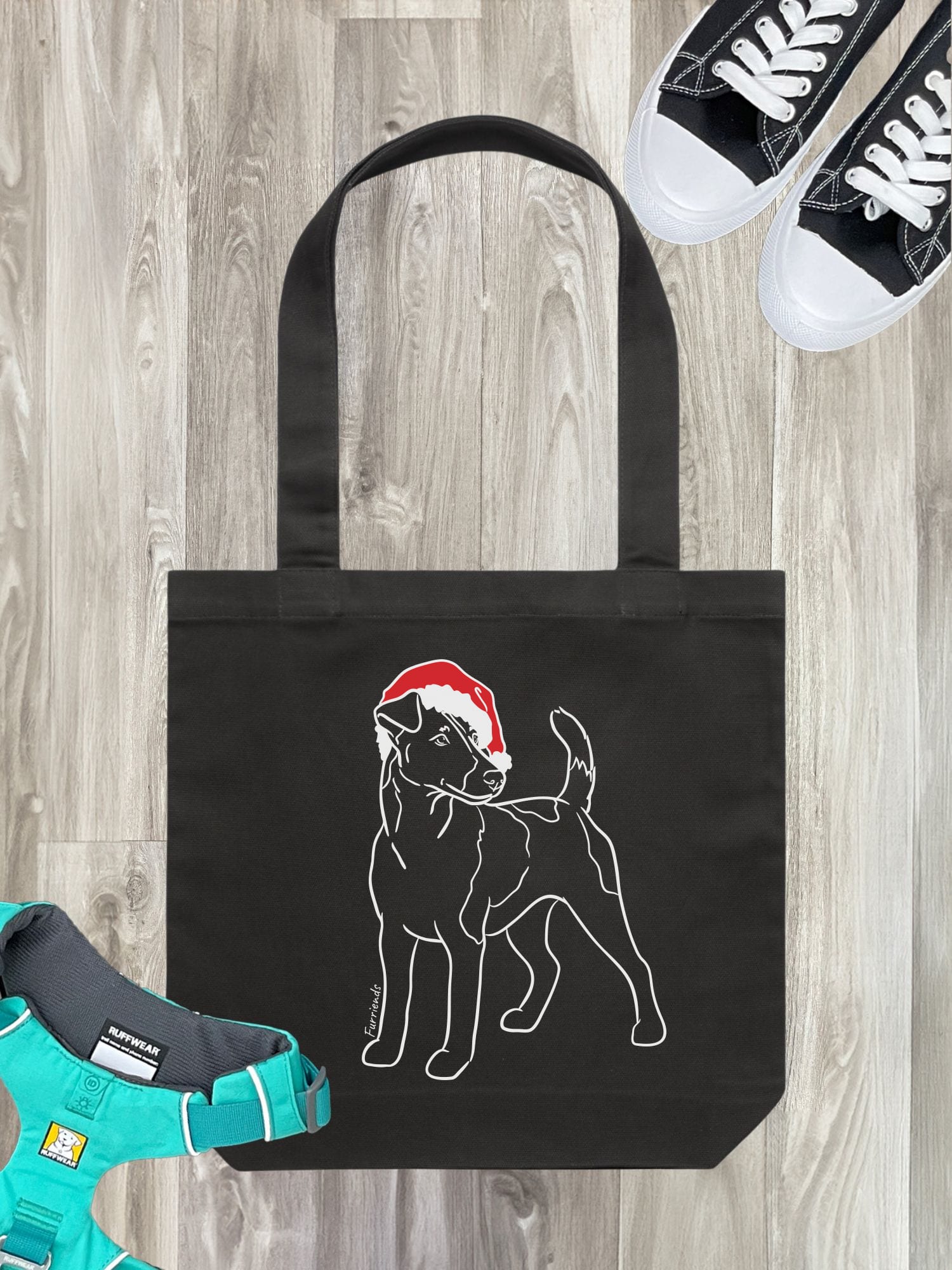 Fox Terrier Christmas Edition Edith Tote
