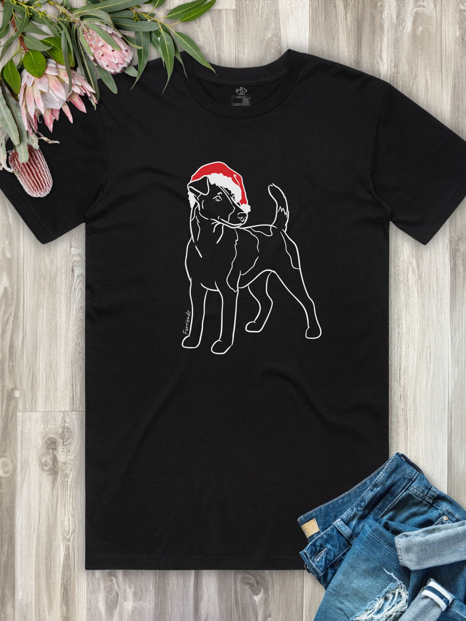 Fox Terrier Christmas Edition Essential Unisex Tee