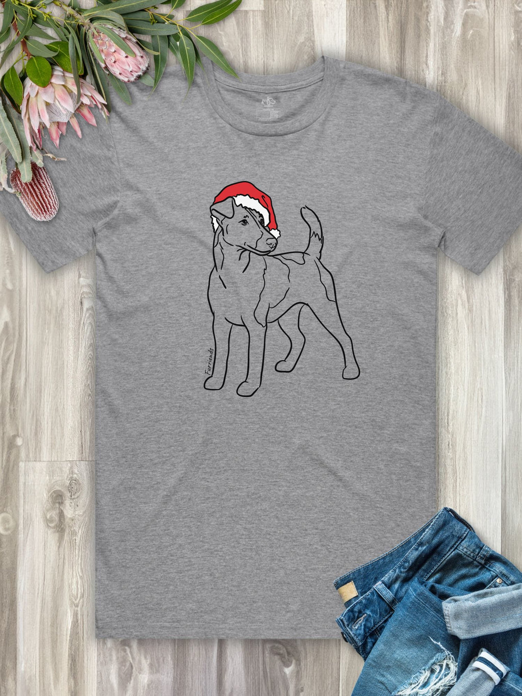 Fox Terrier Christmas Edition Essential Unisex Tee