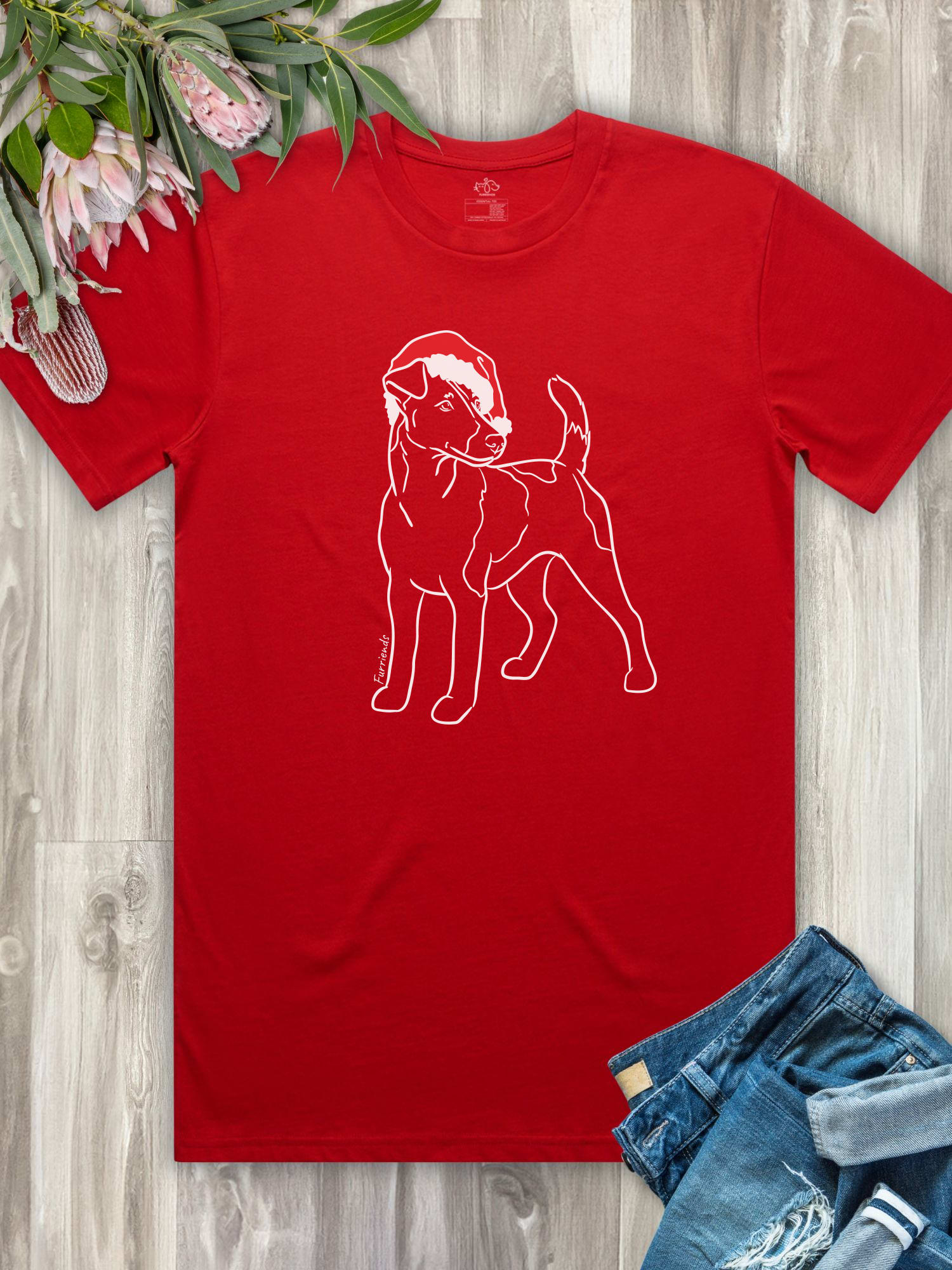 Fox Terrier Christmas Edition Essential Unisex Tee