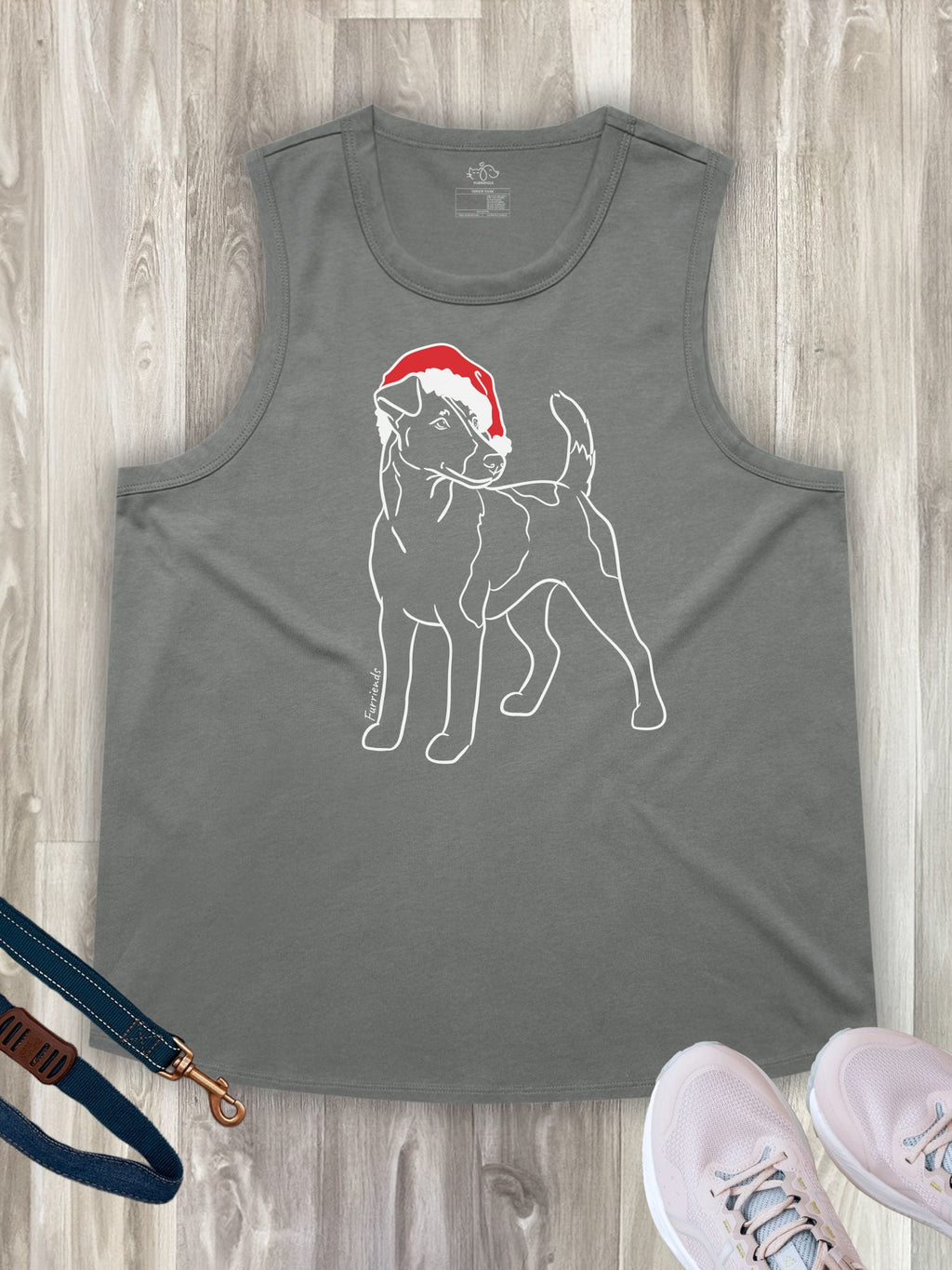 Fox Terrier Christmas Edition Ember Women's Tank