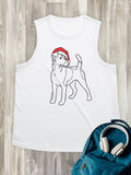 Fox Terrier Christmas Edition Ember Women's Tank