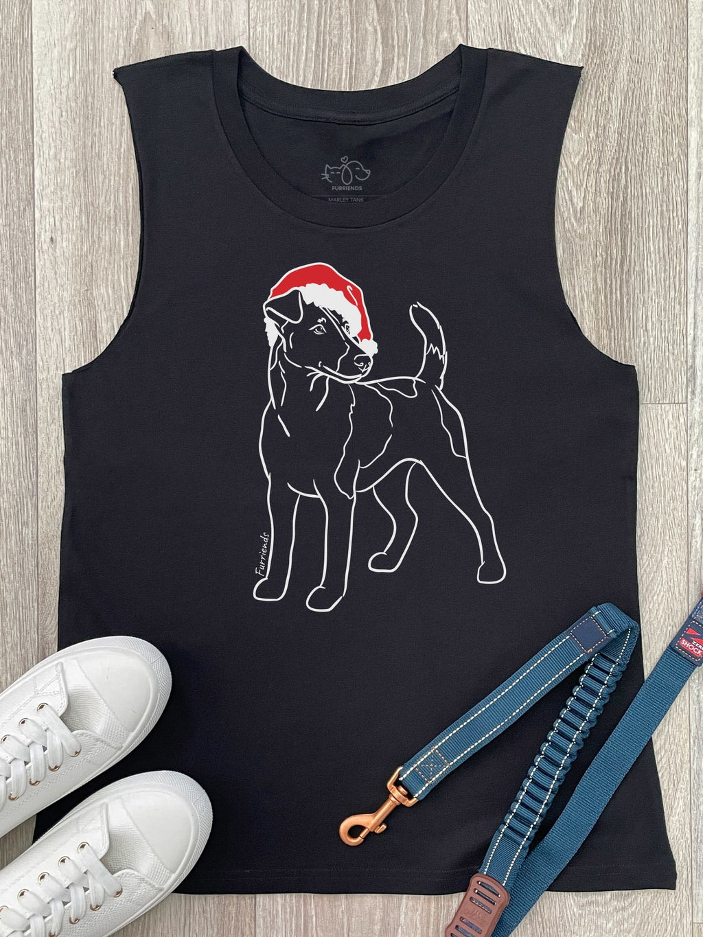 Fox Terrier Christmas Edition Marley Tank