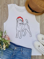 Fox Terrier Christmas Edition Marley Tank