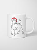 Fox Terrier Christmas Edition Ceramic Mug