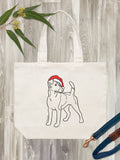 Fox Terrier Christmas Edition Stella Tote