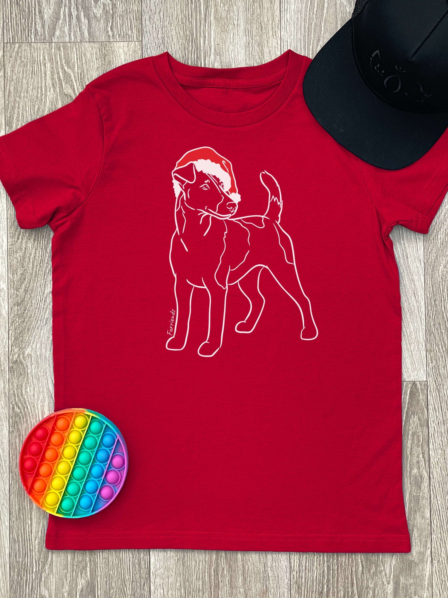 Fox Terrier Christmas Edition Youth Tee