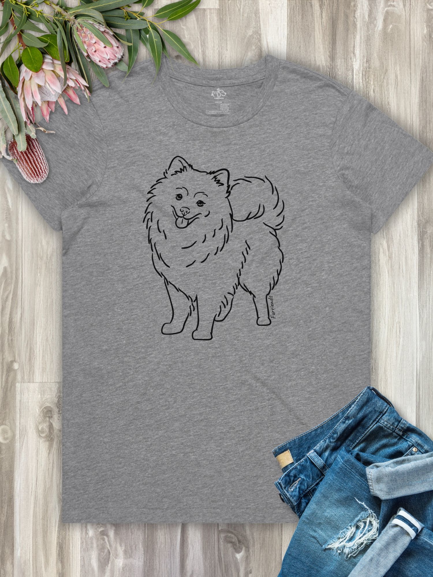 Pomeranian Regular Fit T-shirt