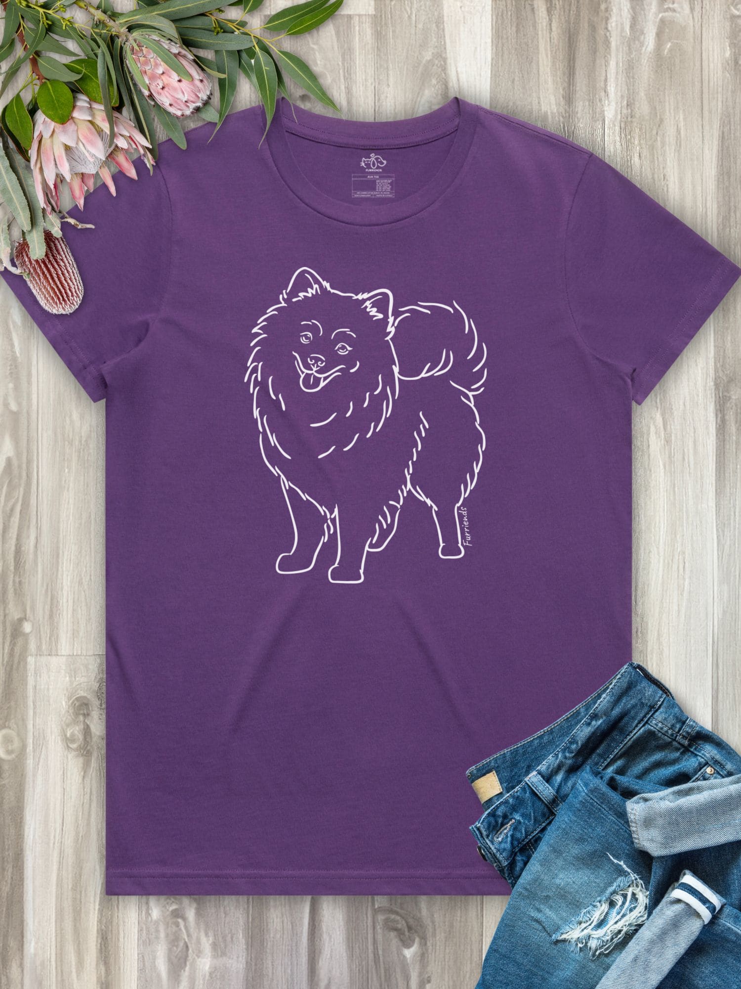 Pomeranian Regular Fit T-shirt